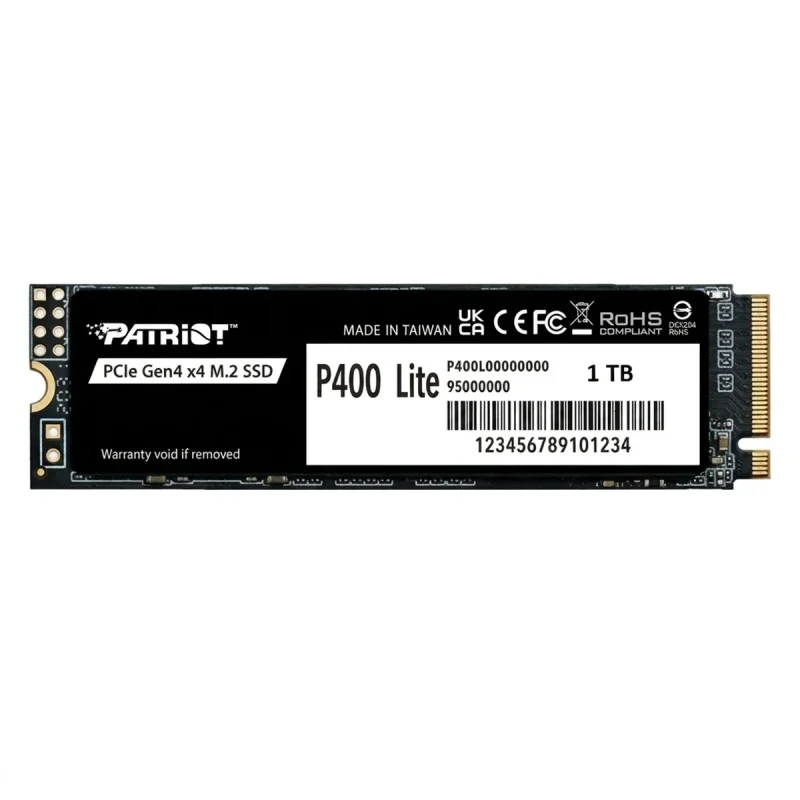 اس اس دی اینترنال M.2 PCIe Gen4 x4 NVMe پتریوت مدل P400 LITE ظرفیت 1 ترابایت