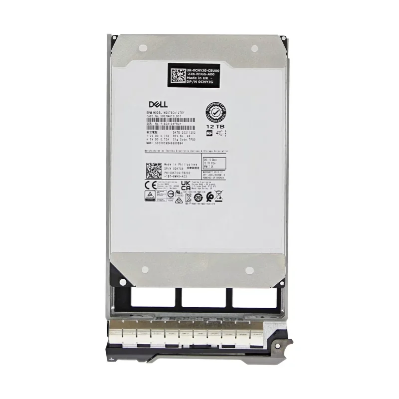هارد دیسک اینترنال دل با رابط SAS مدل MG07SCA12TEY ظرفیت 12 ترابایت