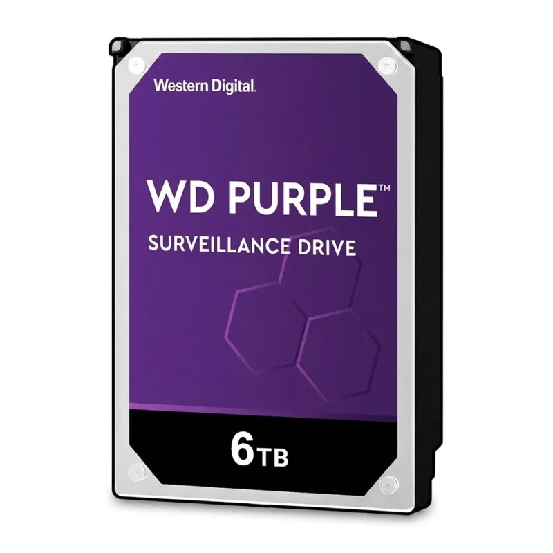 هارددیسک اینترنال وسترن دیجیتال مدل Purple WD64PURZ ظرفیت 6 ترابایت