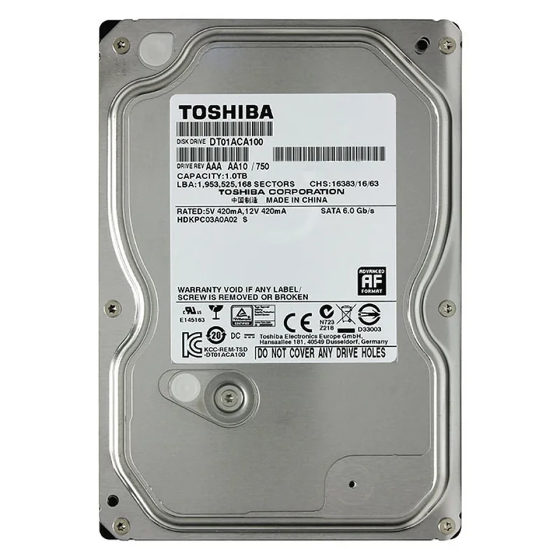 هارد اینترنال توشیبا مدل DT01ACA100