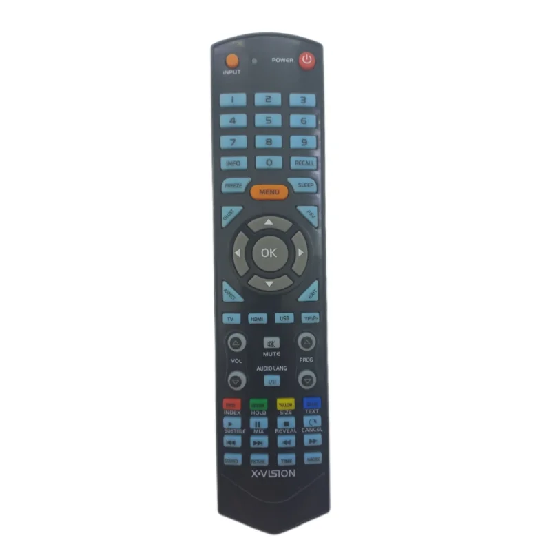 ریموت کنترل تلویزیون ایکس ویژن مدل ak875223456