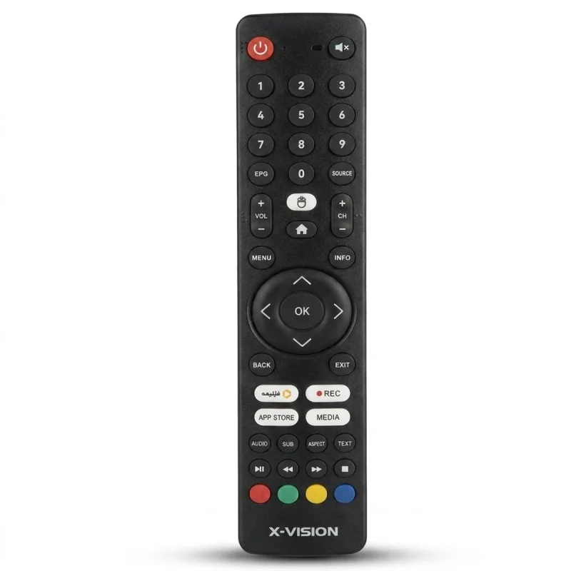 ریموت کنترل تلویزیون ایکس ویژن مدل 1985