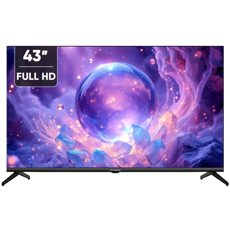 تلویزیون 43 اینچ ال ای دی هوشمند ایکس ویژن مدل 43XH605