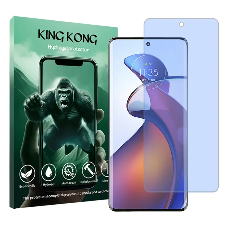 محافظ صفحه نمایش آنتی بلو کینگ کونگ مدل Tough مناسب برای گوشی موبایل موتورولا Edge 30 Fusion