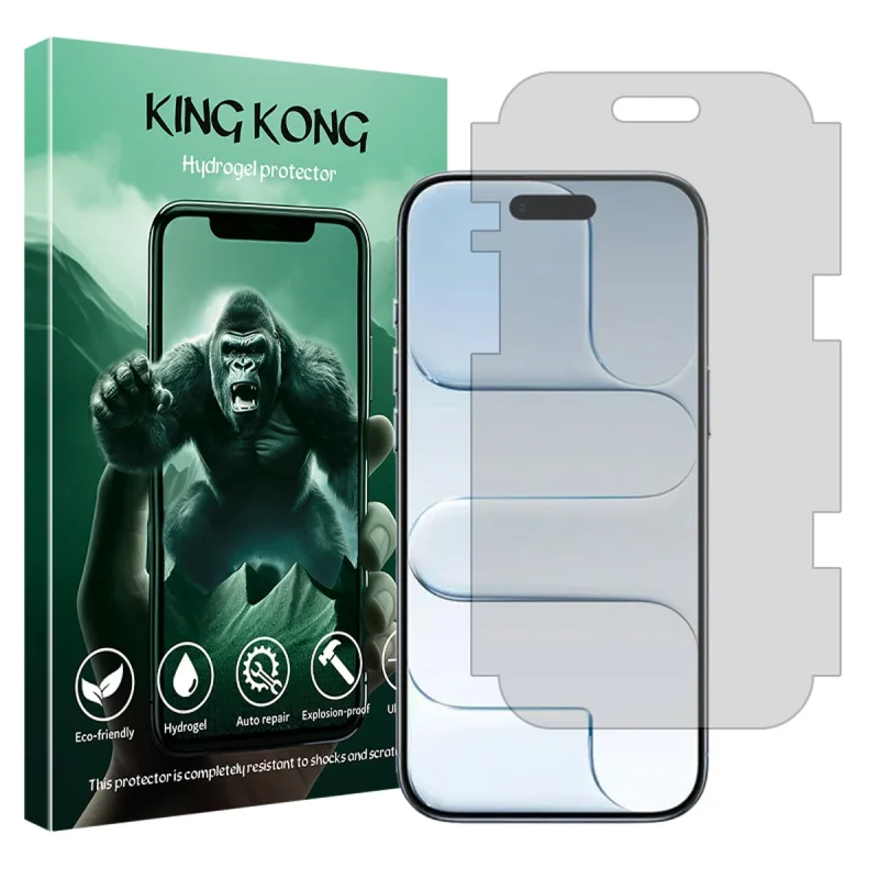 محافظ صفحه نمایش مات کینگ کونگ مدل Tough مناسب برای گوشی موبایل اپل iPhone Air