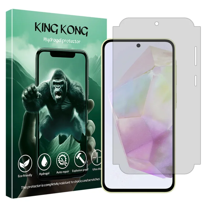 محافظ صفحه نمایش مات کینگ کنگ مدل Tough مناسب برای گوشی موبایل سامسونگ Galaxy A35