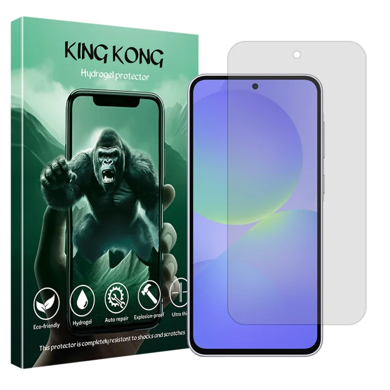 محافظ صفحه نمایش مات کینگ کونگ مدل Tough مناسب برای گوشی موبایل سامسونگ Galaxy A56