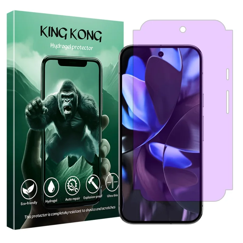 محافظ صفحه نمایش آنتی پرپل کینگ کونگ مدل Eye Care مناسب برای گوشی موبایل گوگل Pixel 9 Pro XL
