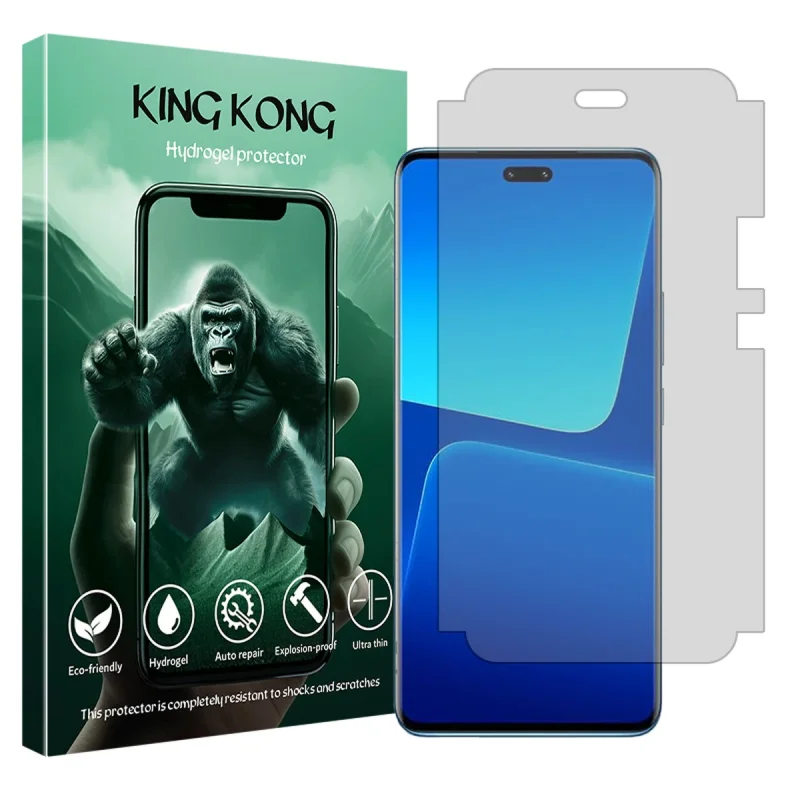 محافظ صفحه نمایش شفاف کینگ کونگ مدل Tough مناسب برای گوشی موبایل شیائومی Lite 13