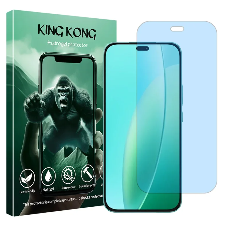 محافظ صفحه نمایش مات ضداشعه آبی کینگ کونگ مدل Tough مناسب برای گوشی موبایل آنر 400 Lite