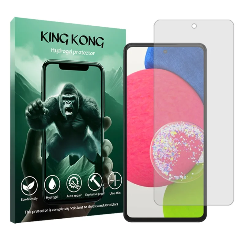 محافظ صفحه نمایش شفاف کینگ کونگ مدل Tough مناسب برای گوشی موبایل سامسونگ Galaxy A52s 5G