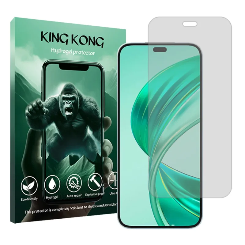 محافظ صفحه نمایش شفاف کینگ کونگ مدل Tough مناسب برای گوشی موبایل آنر X8b