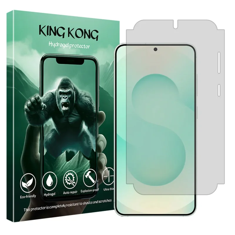 محافظ صفحه نمایش مات کینگ کونگ مدل Tough مناسب برای گوشی موبایل سامسونگ Galaxy S25 PLUS