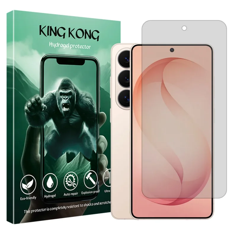 محافظ صفحه نمایش مات کینگ کونگ مدل هیدروژلی مناسب برای گوشی موبایل سامسونگ Galaxy S26 Ultra