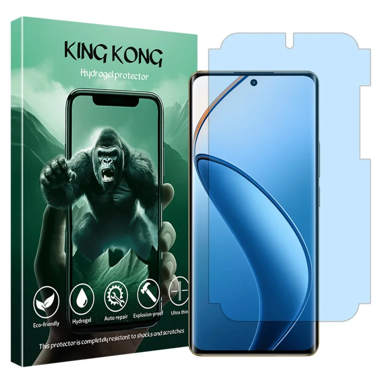 محافظ صفحه نمایش ضد اشعه آبی کینگ کونگ مدل Eye Care مناسب برای گوشی موبایل ریلمی 12 Pro Plus