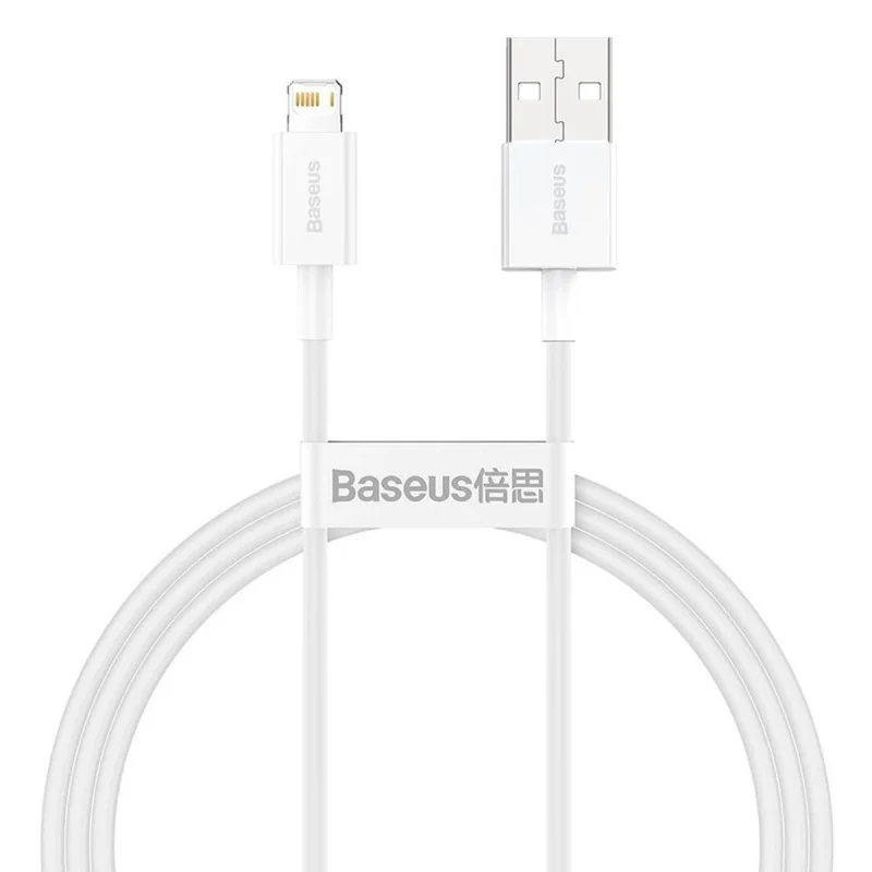 کابل تبدیل USB به لایتنینگ باسئوس مدل calys-a02 طول 1 متر