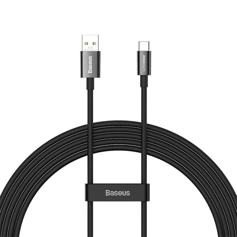 کابل تبدیل USB به USB-C باسئوس مدل Superior Series 65W طول 2 متر