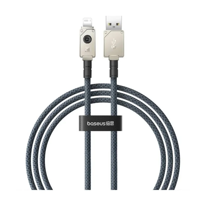 کابل تبدیل USB به لایتنینگ بیسوس مدل Unbreakable Series طول 1 متر