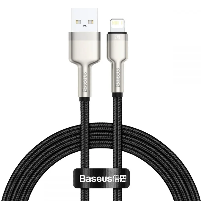 کابل تبدیل USB به لایتنینگ باسئوس مدل CALJK-A01 طول 1 متر