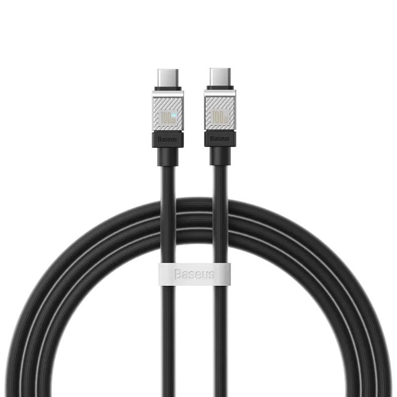 کابل USB-C بیسوس مدل CoolPlay Series 100W طول 1 متر