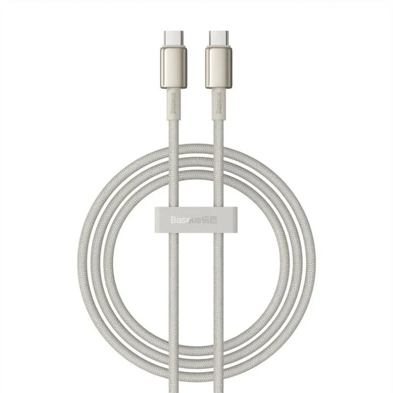 کابل USB-C بیسوس مدل Tungsten 100W طول 1 متر