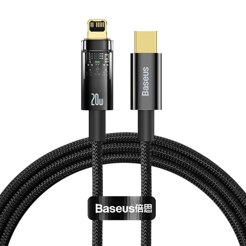 کابل USB-C به لایتنینگ باسئوس مدل CATS000001  طول 1 متر