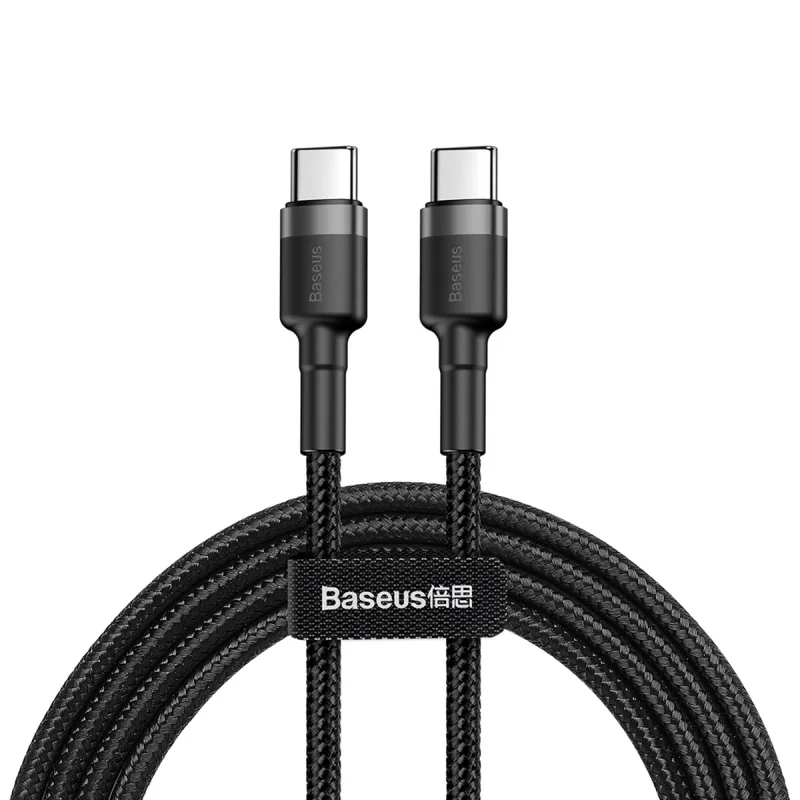 کابل تبدیل USB-C باسئوس مدل Cafule PD3.1 طول 1 متر