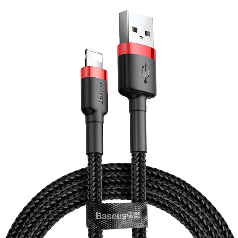 کابل تبدیل USB به لایتنینگ باسئوس مدل  CG1 CAFULE طول 2 متر