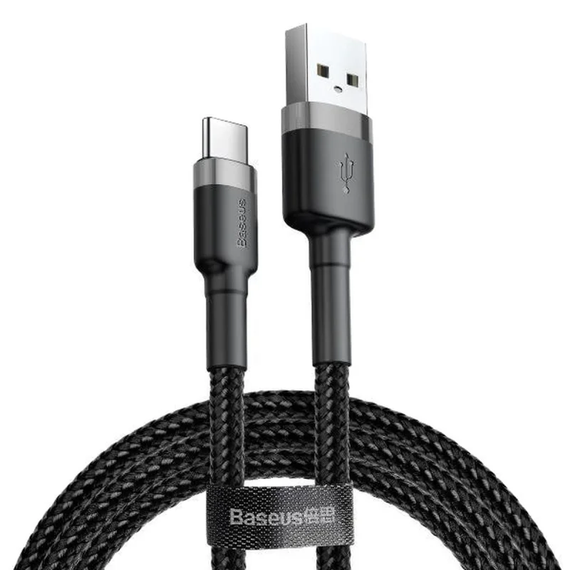 کابل تبدیل USB به USB-C باسئوس مدل Cafule طول 0.5 متر