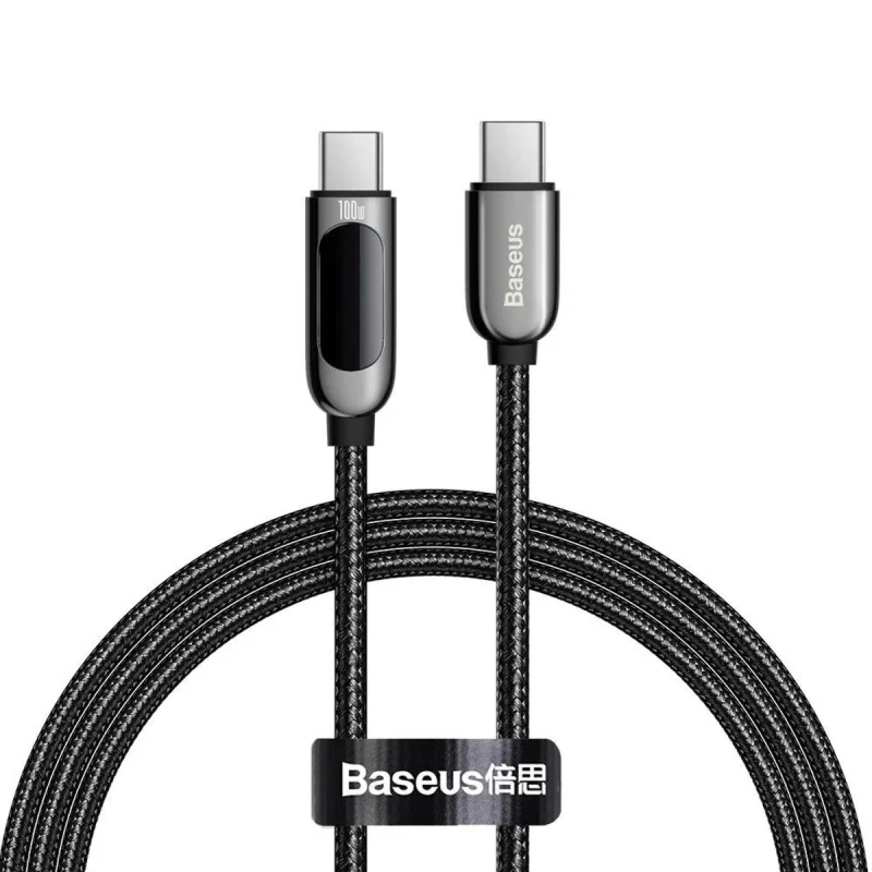 کابل تبدیل USB-C بیسوس مدل Display Fast Charging-100W طول 1 متر