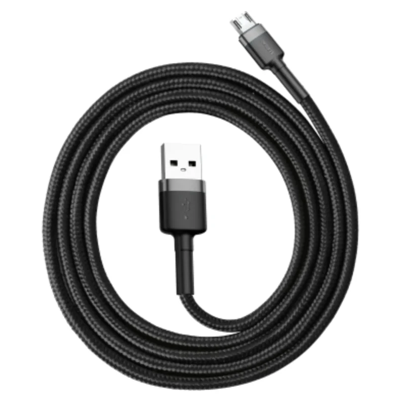 کابل تبدیل USB به microUSB باسئوس مدل CAMKLF طول 2 متر