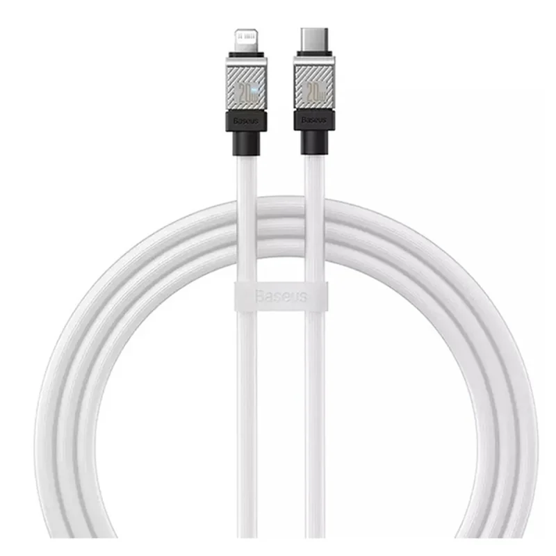 کابل تبدیل USB-C به لایتنینگ بیسوس مدل cakw000002 طول 1 متر