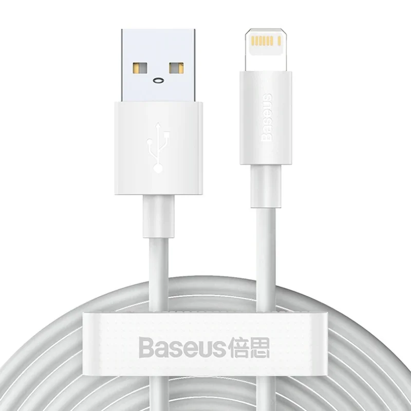 کابل تبدیل USB به لایتنینگ باسئوس مدل TZCALZJ-02 طول 1.5 متر