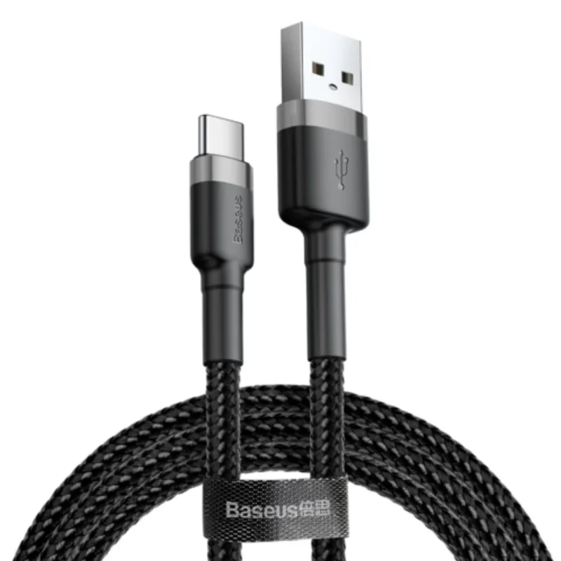 کابل تبدیل USB به USB-C بیسوس مدل Cafule CATKLF طول 2 متر