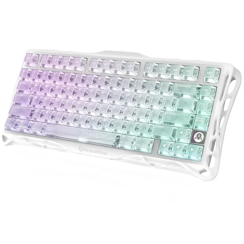 کیبورد گیمینگ گراوا استار مدل   Mercury K1 Lite - Crystal Aurora