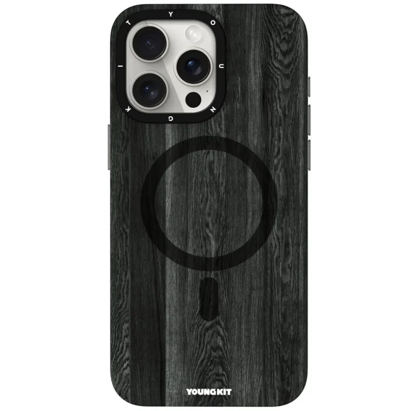 کاور یانگ کیت مدل Wooden Texture  مناسب برای گوشی موبایل اپل IPHONE 14 PRO
