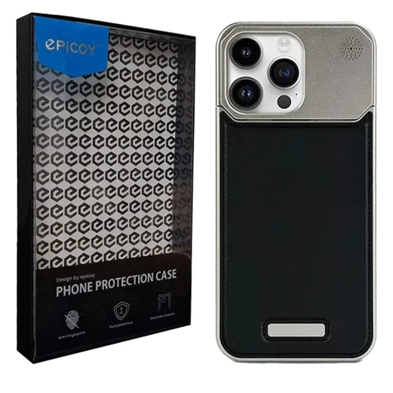 کاور اپیکوی مدل Lux Leather Metal مناسب برای گوشی موبایل اپل iPhone 13 Pro Max