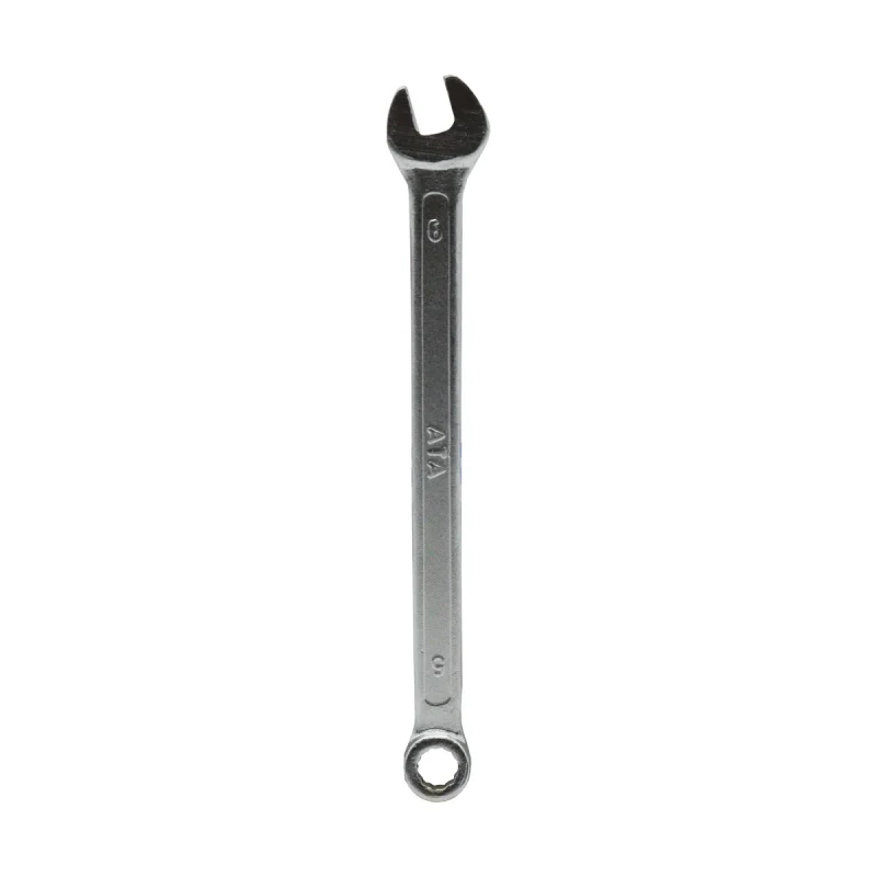 آچار یکسر تخت و یکسر رینگی آتا مدل YP-6MM سایز 6 میلی متر