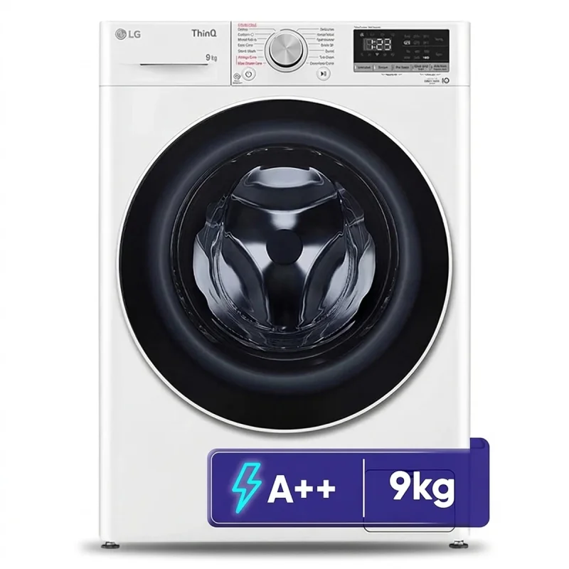ماشین لباسشویی 9 کیلوگرم اتوماتیک ال جی مدل F4R5VYG0W