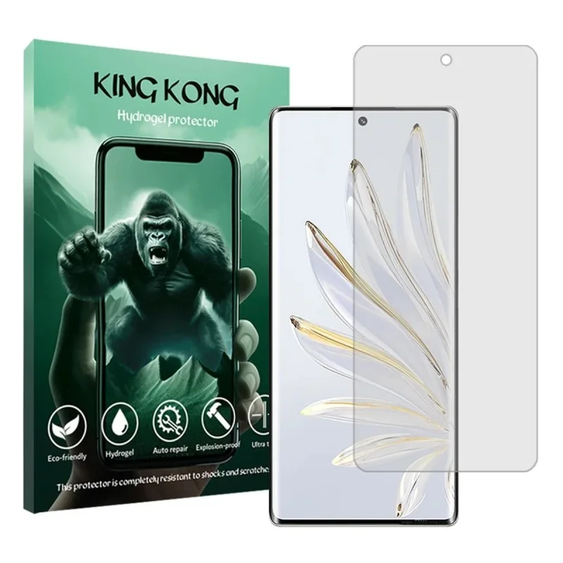 محافظ صفحه نمایش مات کینگ کونگ مدل هیدروژلی مناسب برای گوشی موبایل آنر 90