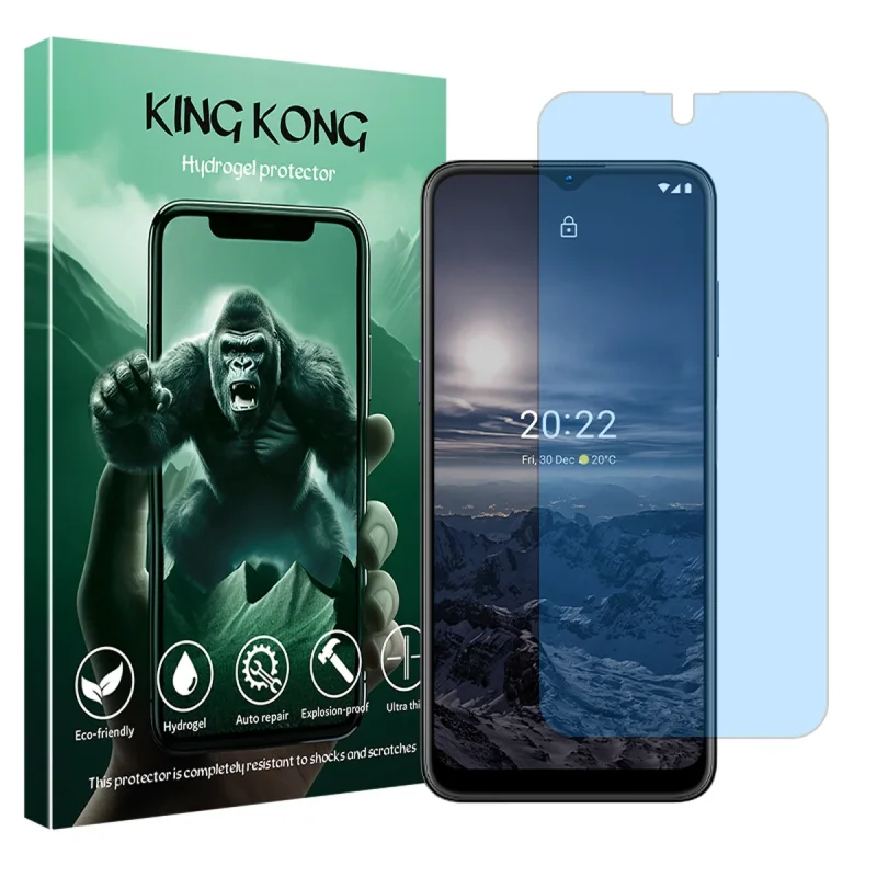محافظ صفحه نمایش مات ضداشعه آبی کینگ کونگ مدل Tough مناسب برای گوشی موبایل نوکیا G21