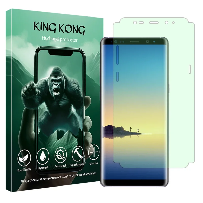 محافظ صفحه نمایش گرین لایت کینگ کنگ مدل Eye Care مناسب برای گوشی موبایل سامسونگ Galaxy Note8