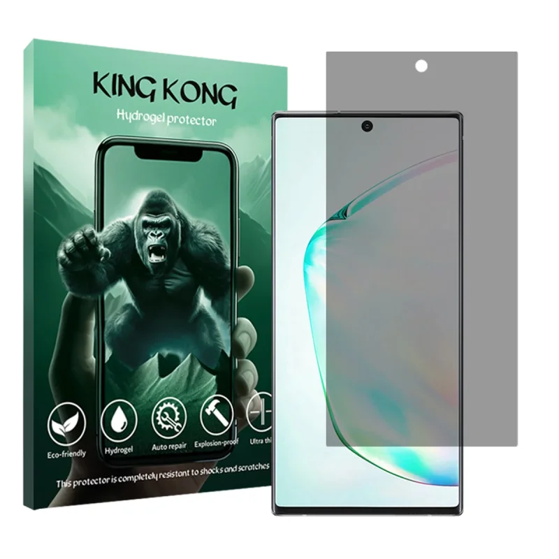 محافظ صفحه نمایش کینگ کونگ مدل Tough مناسب برای گوشی موبایل سامسونگ Galaxy Note 10 Plus 5G