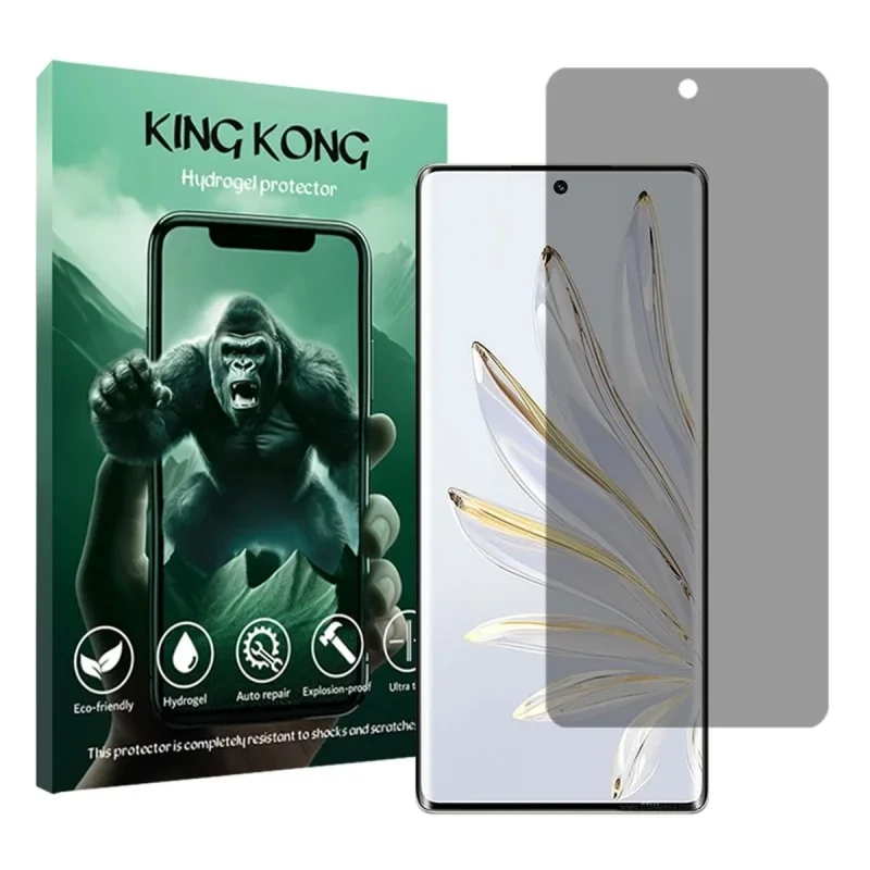 محافظ صفحه نمایش حریم شخصی کینگ کونگ مدل هیدروژلی مناسب برای گوشی موبایل آنر 90