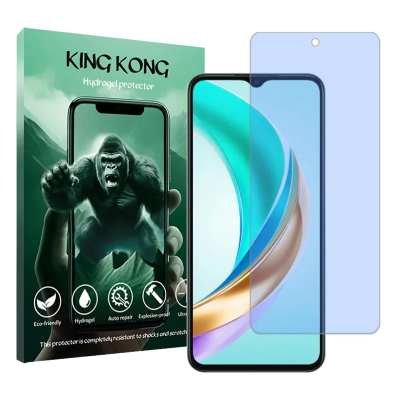 محافظ صفحه نمایش ضداشعه آبی کینگ کونگ مدل Tough مناسب برای گوشی موبایل آنر X6b