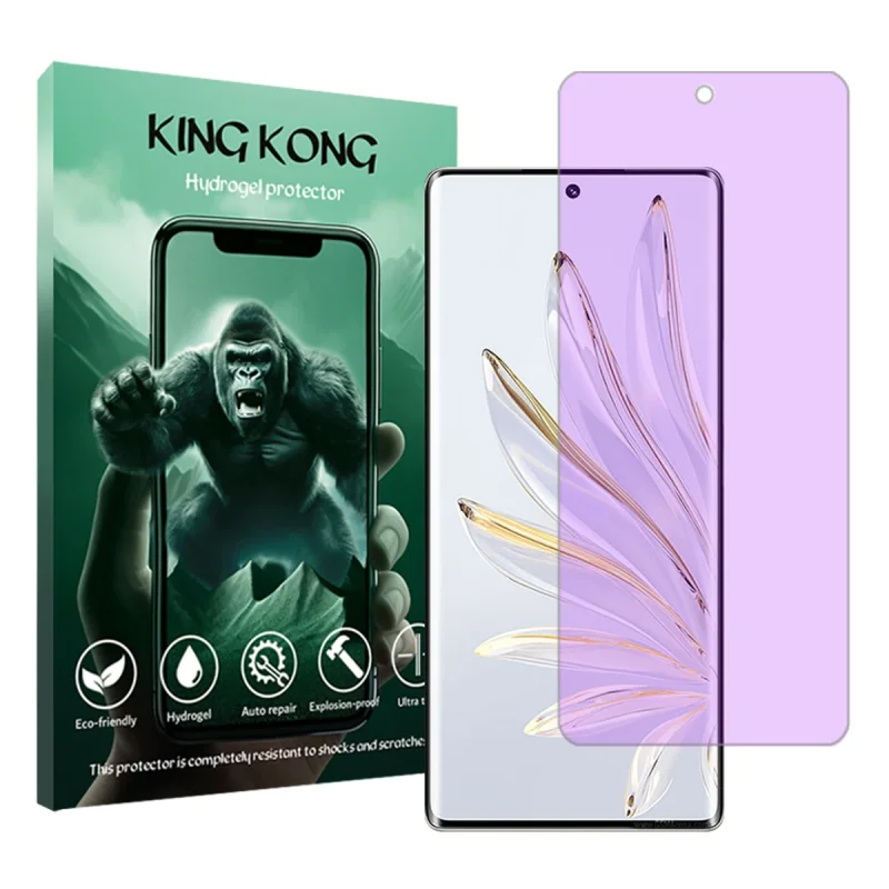 محافظ صفحه نمایش ضداشعه بنفش کینگ کونگ مدل Tough مناسب برای گوشی موبایل آنر 70