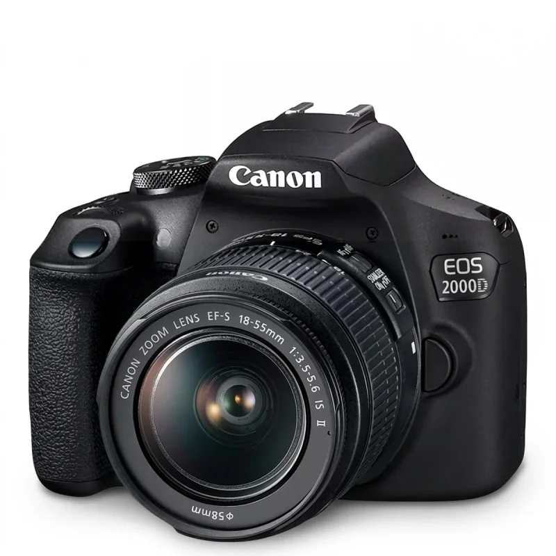 دوربین دیجیتال کانن مدل EOS 2000D به همراه لنز 18-55 میلی متر IS II