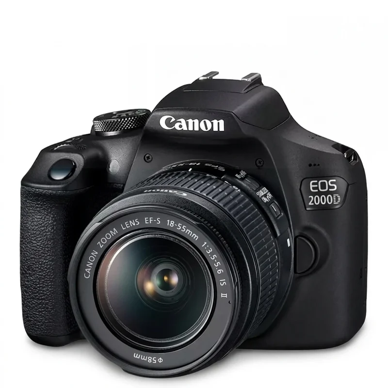 دوربین دیجیتال کانن مدل EOS 2000D به همراه لنز 18-55 میلی متر IS II
