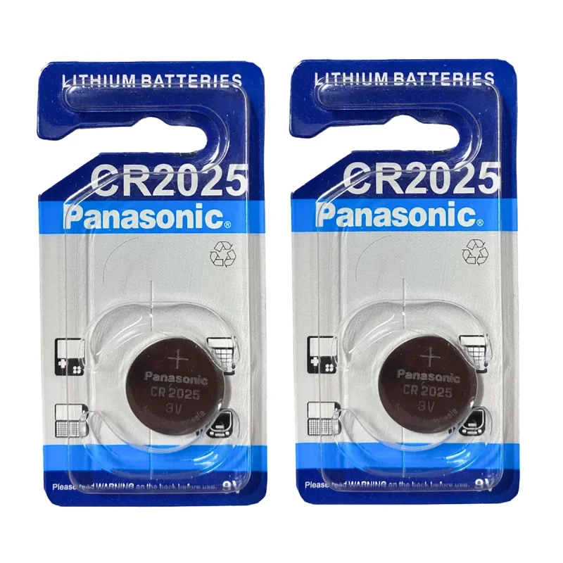 باتری سکه ای پاناسونیک مدل CR2025 بسته 2 عددی