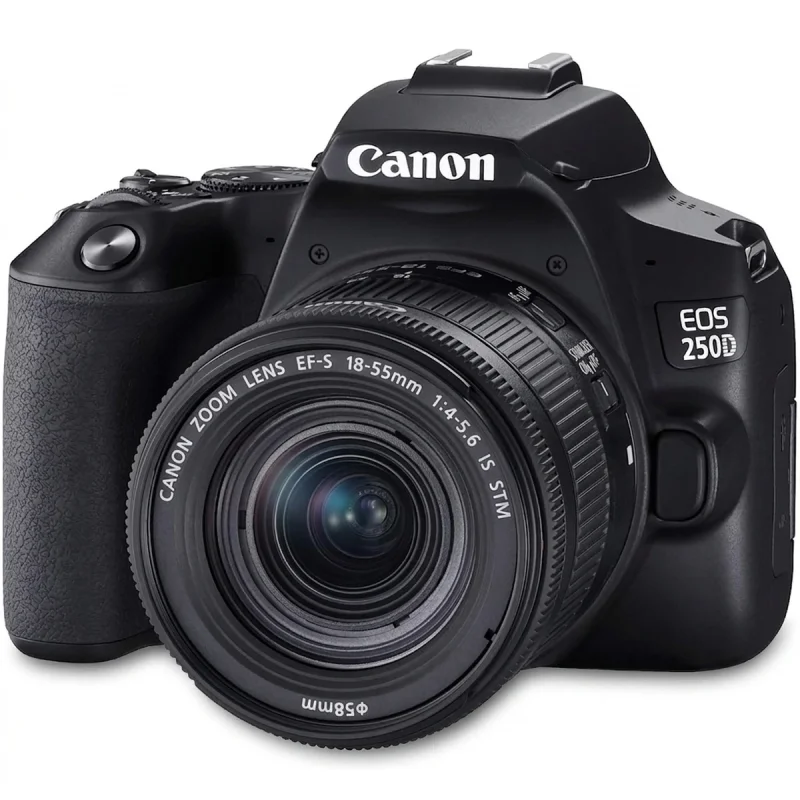 دوربین دیجیتال کانن مدل EOS 250D به همراه لنز 55-18 میلی متر IS STM